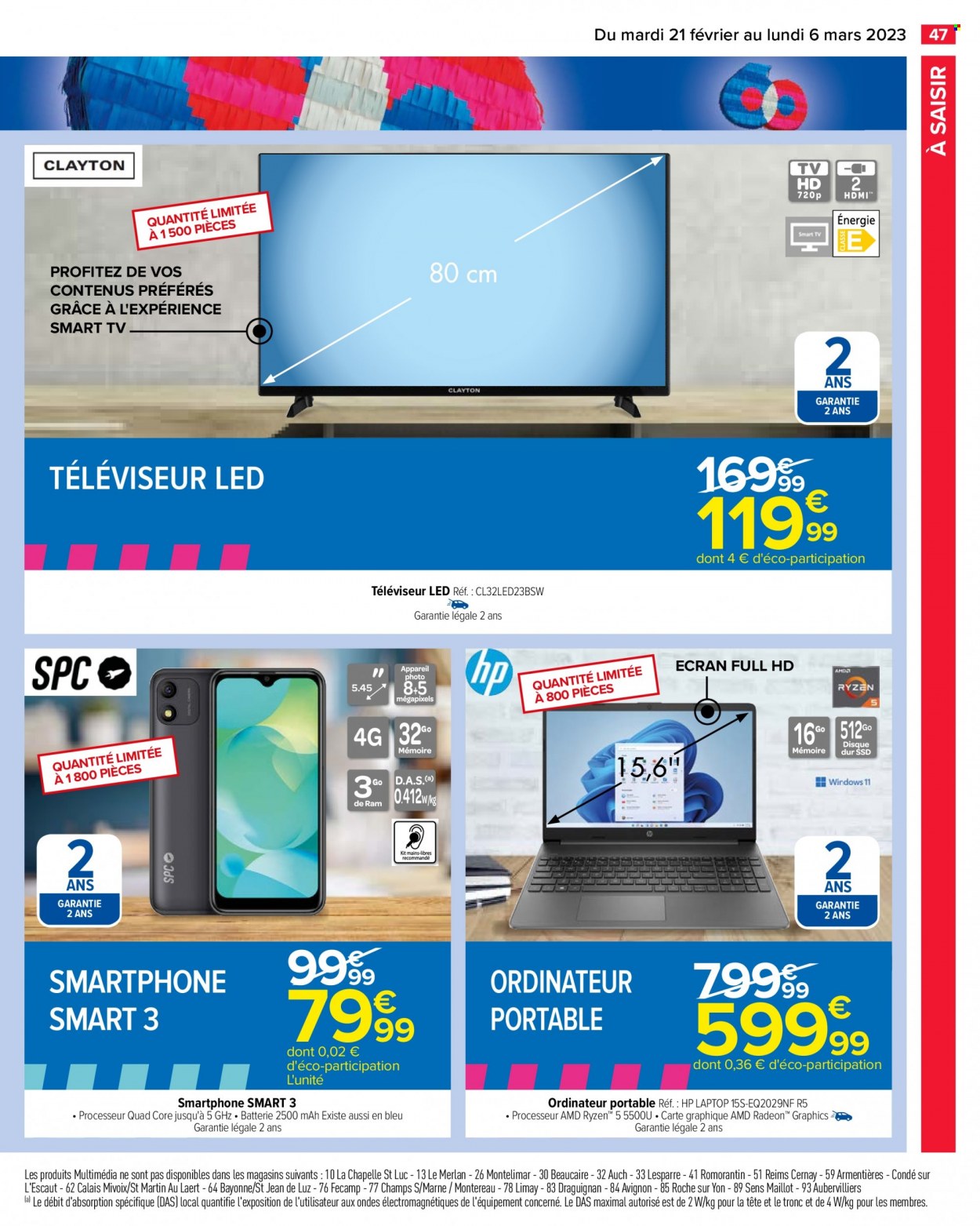 Catalogue Carrefour Hypermarchés - 21/02/2023 - 06/03/2023. Page 49