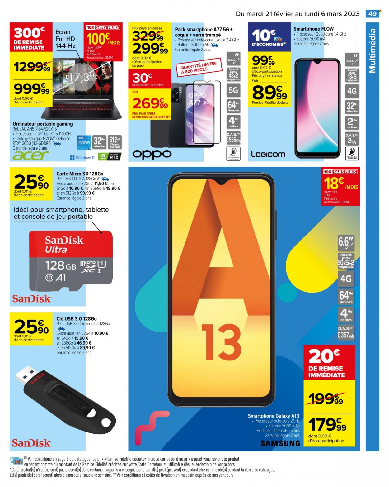 Catalogue Carrefour Hypermarchés - 21/02/2023 - 06/03/2023. Page 51