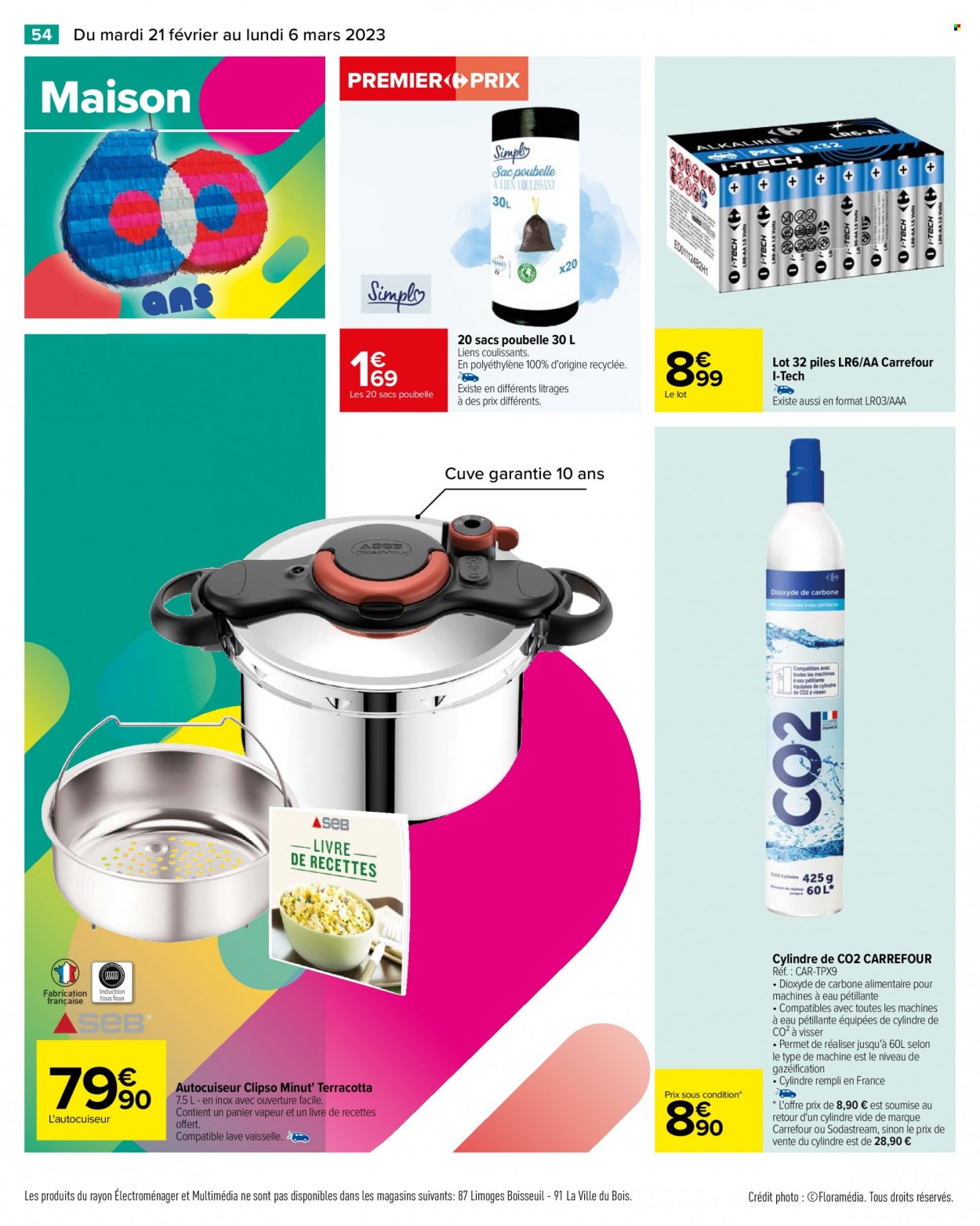 Catalogue Carrefour Hypermarchés - 21/02/2023 - 06/03/2023. Page 56