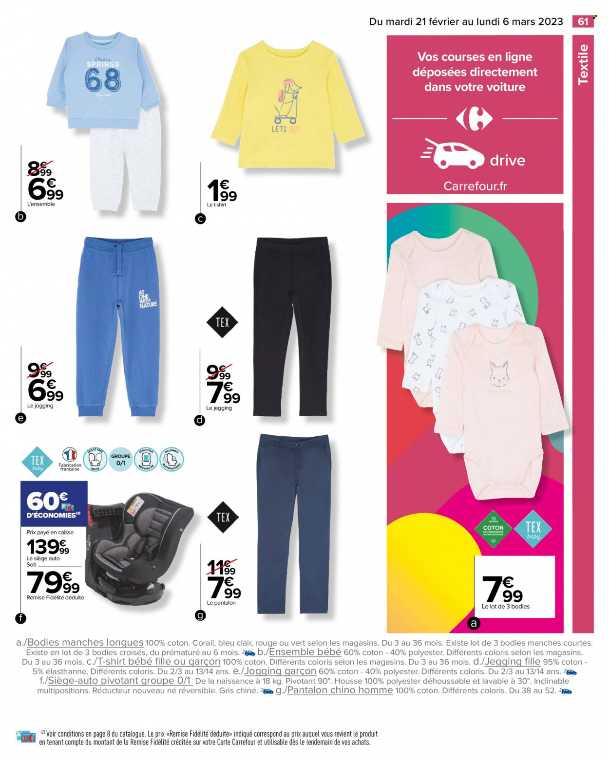 Catalogue Carrefour Hypermarchés - 21/02/2023 - 06/03/2023. Page 63