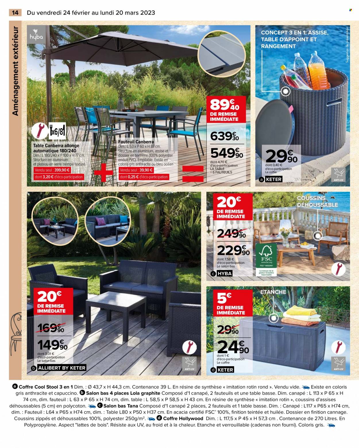 Catalogue Carrefour Hypermarchés - 24/02/2023 - 20/03/2023. Page 14