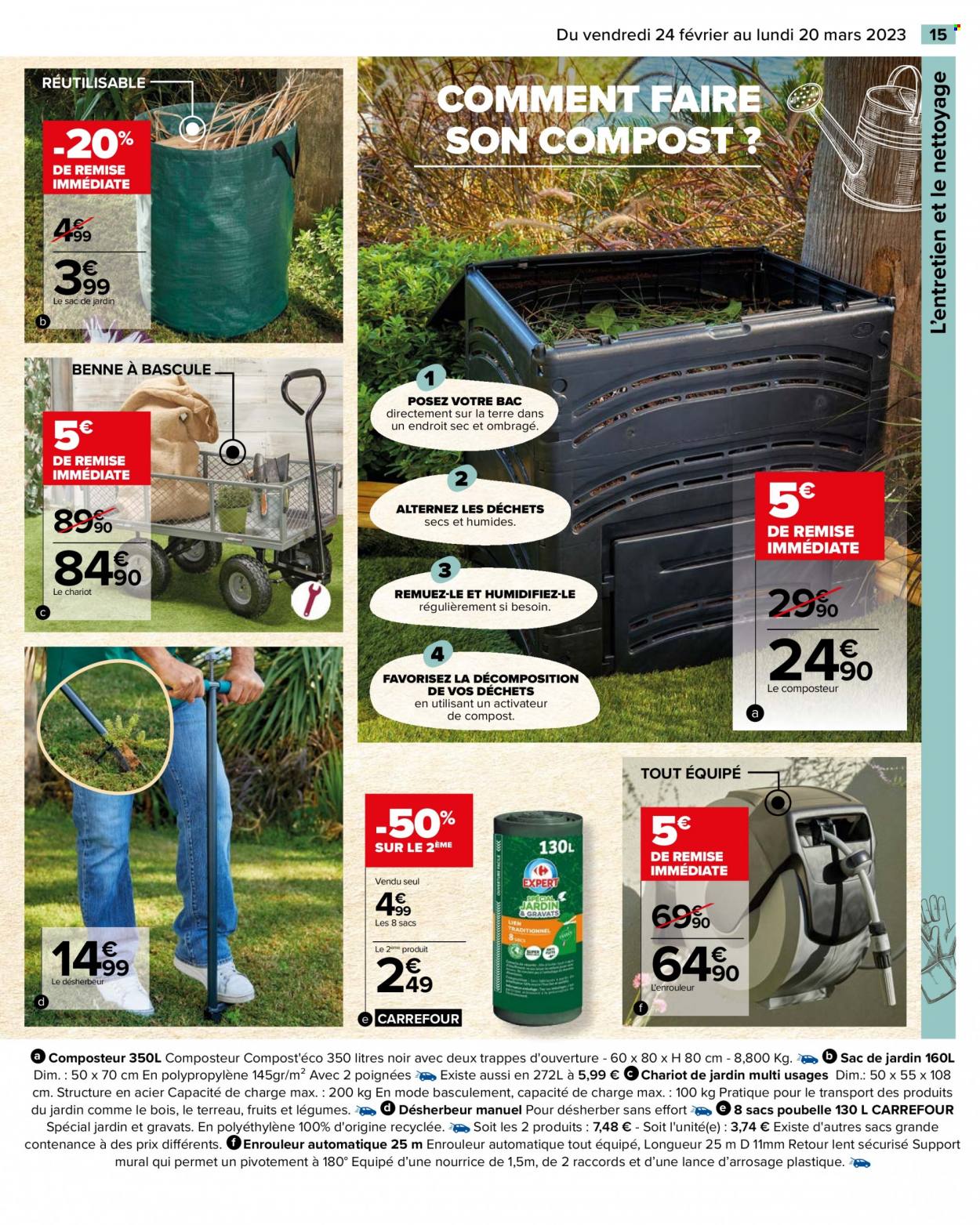 Catalogue Carrefour Hypermarchés - 24/02/2023 - 20/03/2023. Page 15