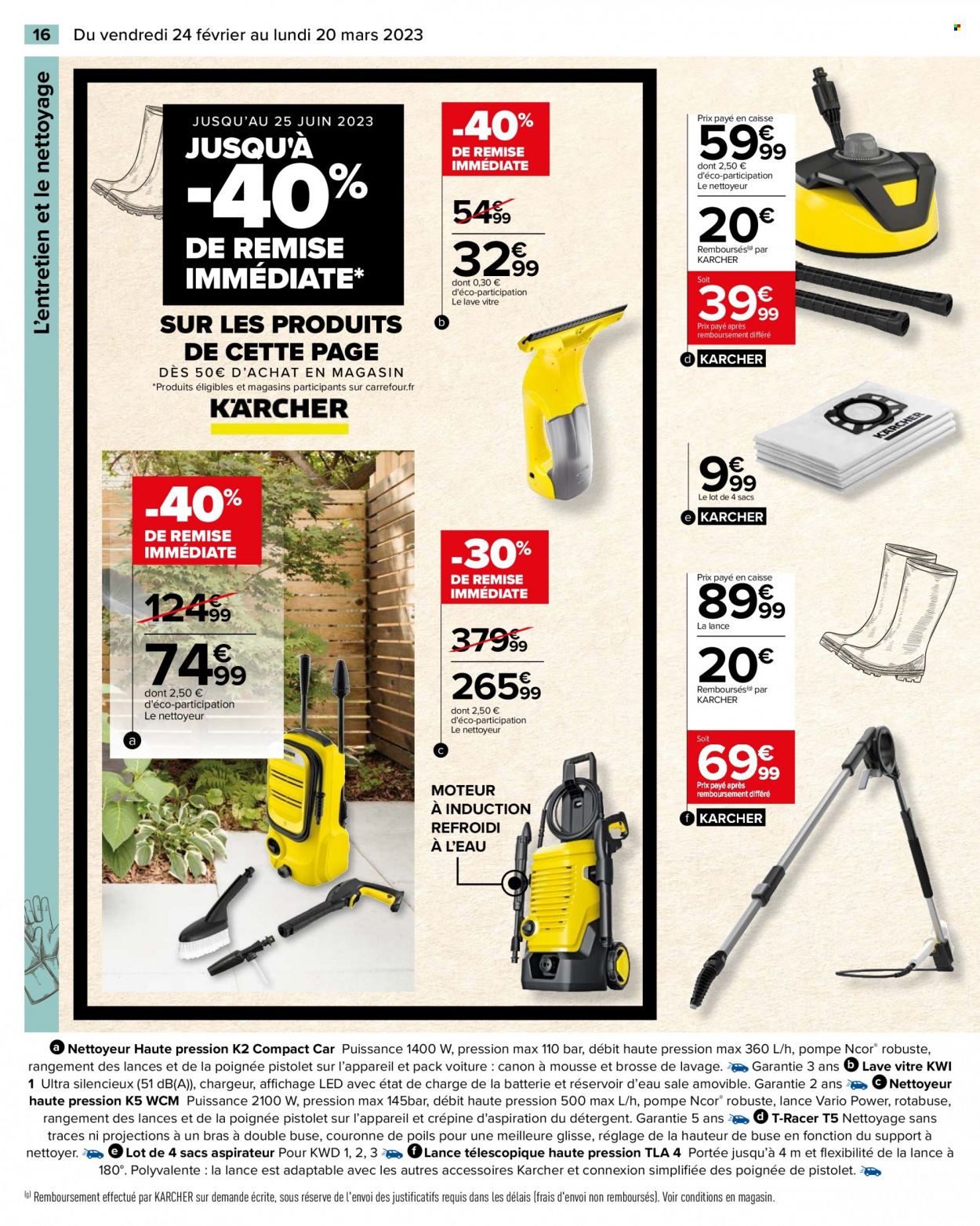 Catalogue Carrefour Hypermarchés - 24/02/2023 - 20/03/2023. Page 16