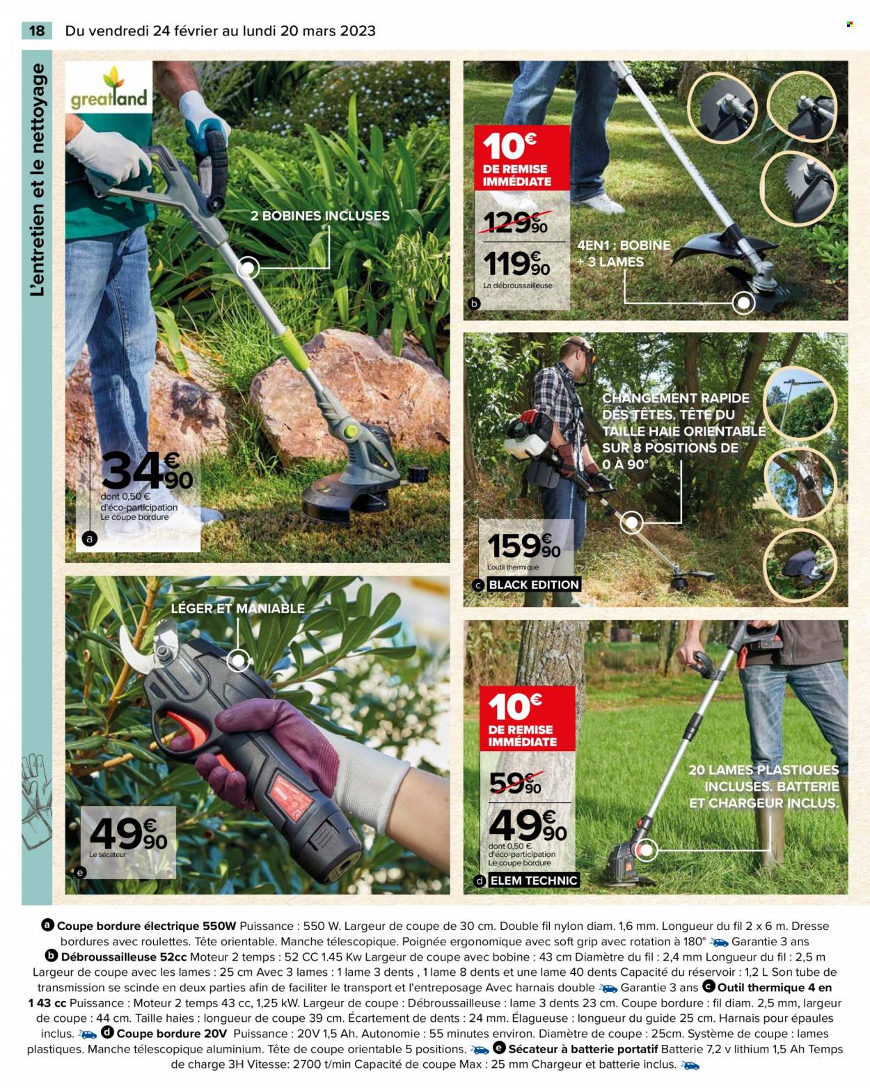 Catalogue Carrefour Hypermarchés - 24/02/2023 - 20/03/2023. Page 18