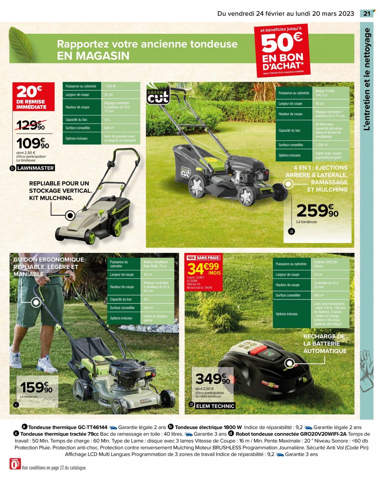 Catalogue Carrefour Hypermarchés - 24/02/2023 - 20/03/2023. Page 21