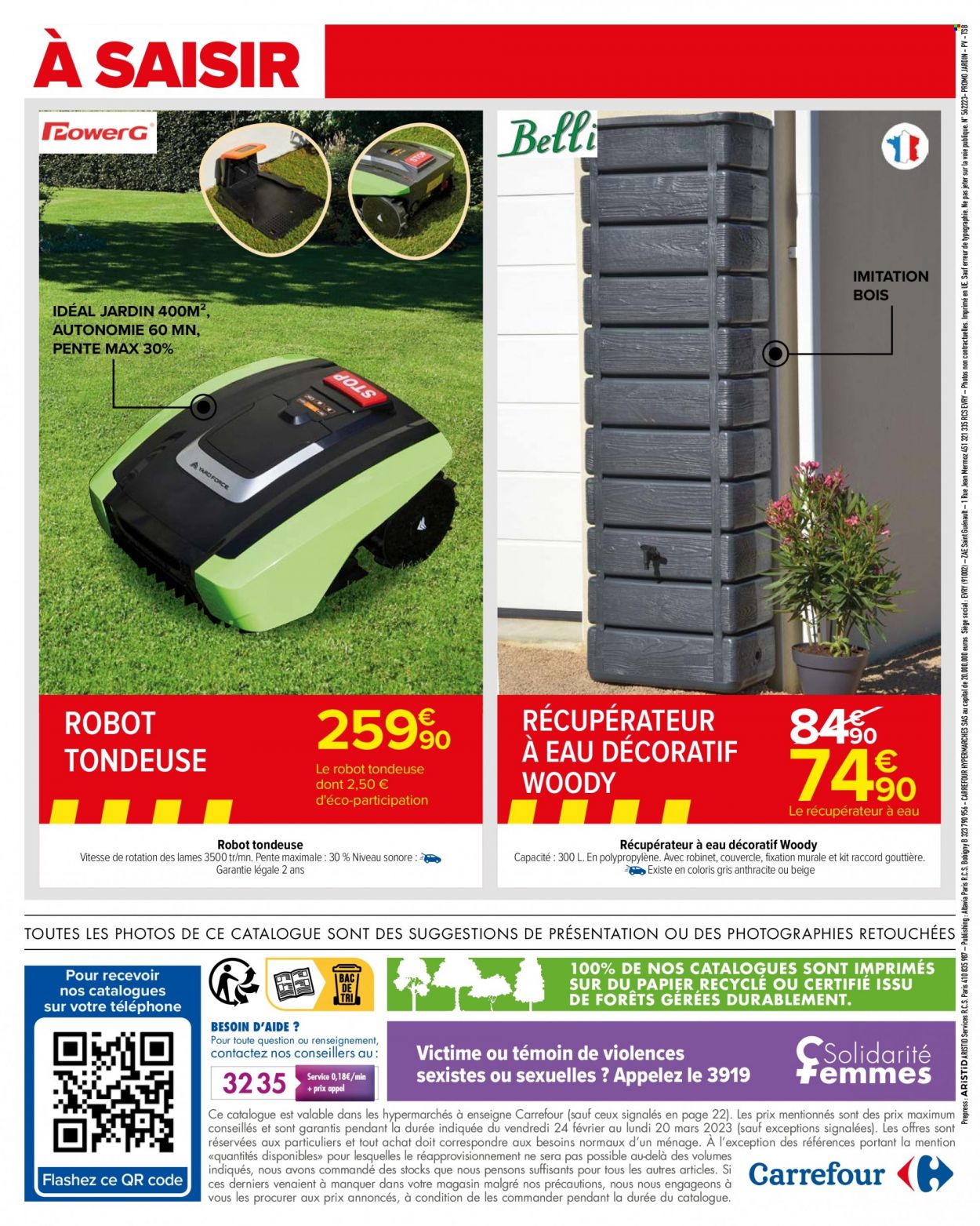 Catalogue Carrefour Hypermarchés - 24/02/2023 - 20/03/2023. Page 24