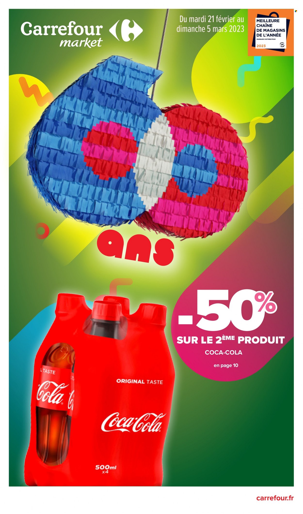 Catalogue Carrefour Market - 21/02/2023 - 05/03/2023. Page 1