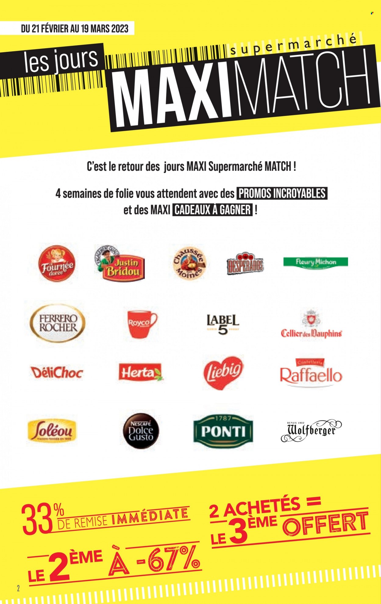 Catalogue Supermarché Match - 21/02/2023 - 05/03/2023. Page 2