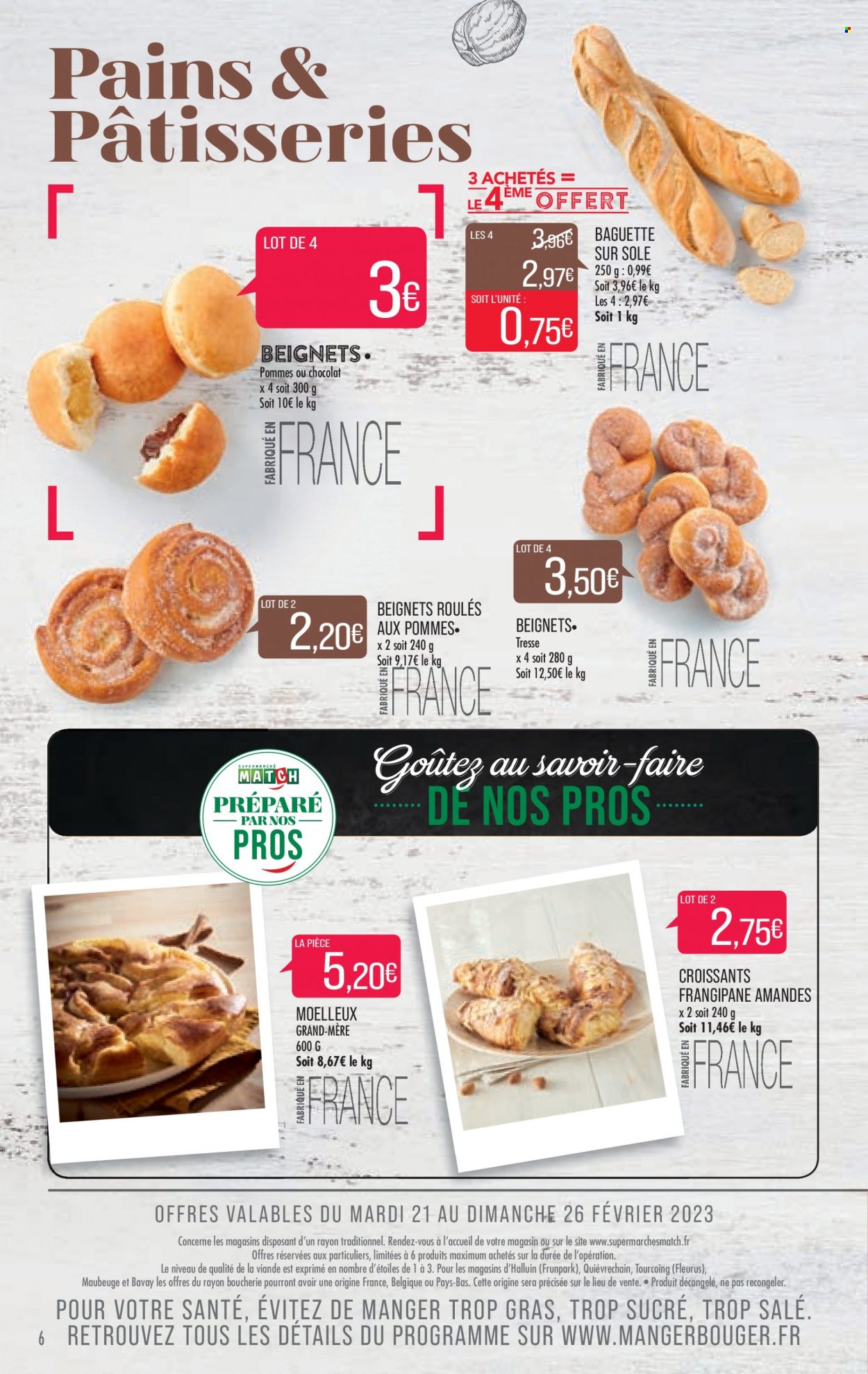 Catalogue Supermarché Match - 21/02/2023 - 05/03/2023. Page 6