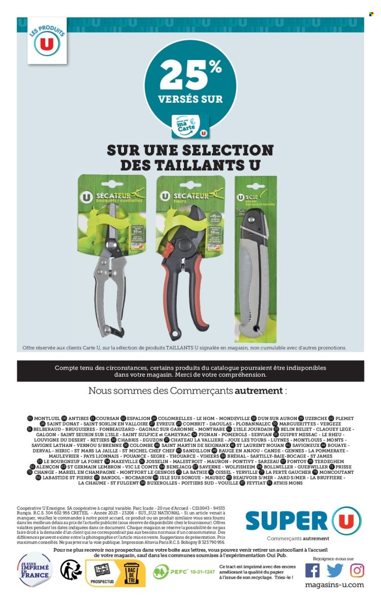 Catalogue SUPER U - 21/02/2023 - 05/03/2023. Page 14