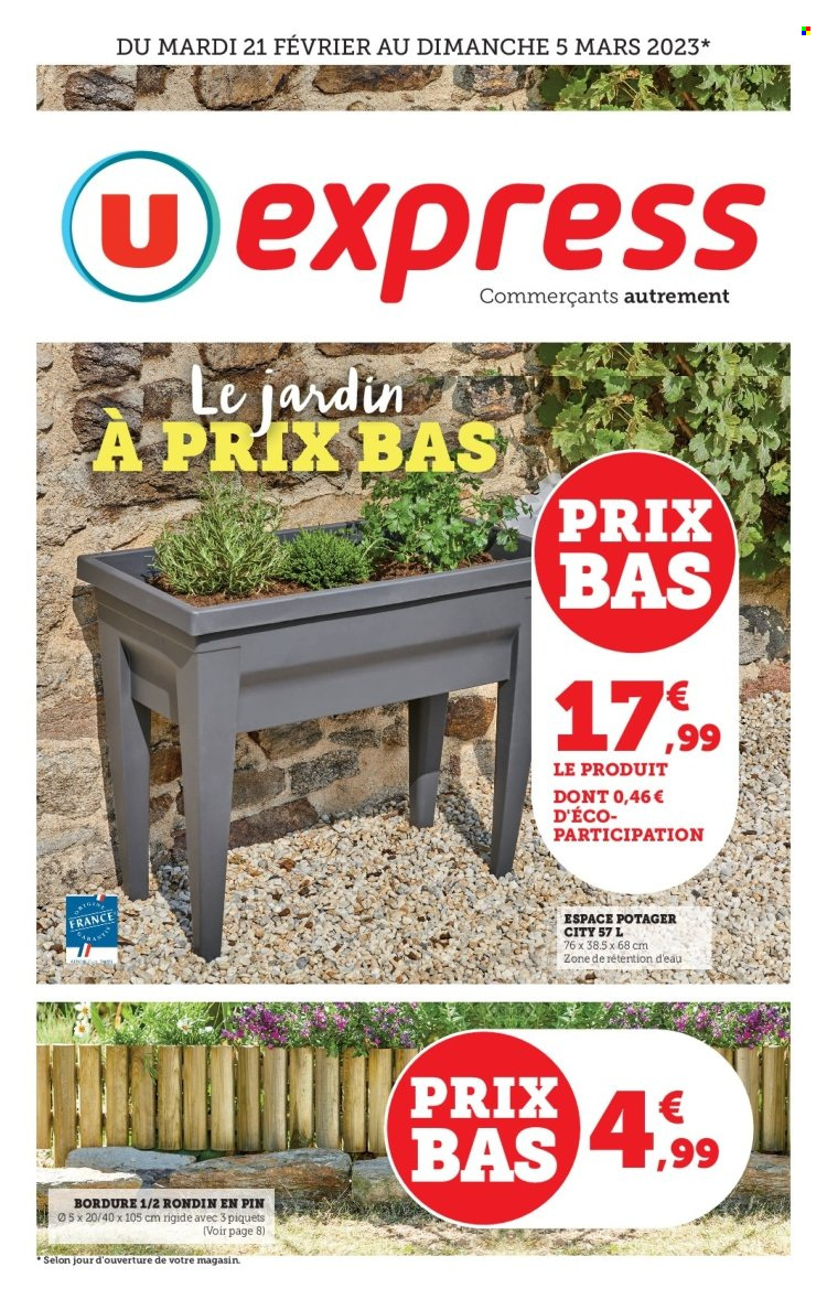 Catalogue U express - 21/02/2023 - 05/03/2023. Page 1