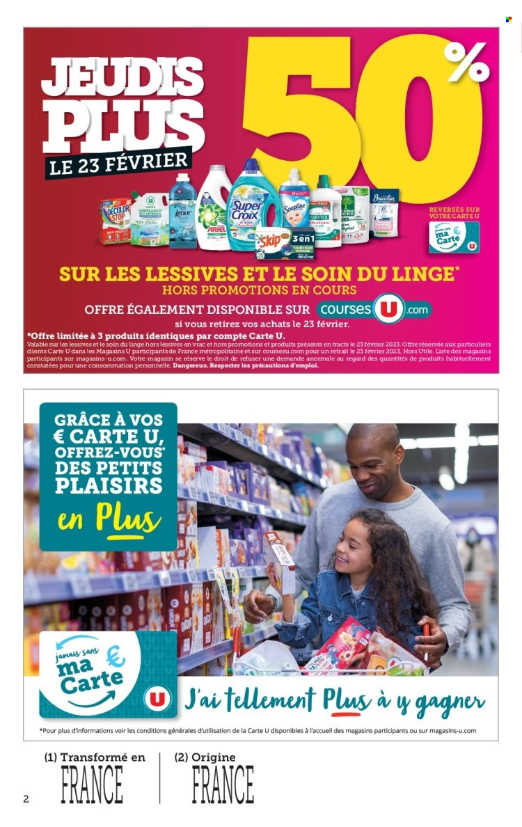 Catalogue SUPER U - 21/02/2023 - 05/03/2023. Page 2