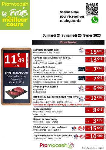 Catalogue Promocash - 21/02/2023 - 25/02/2023.