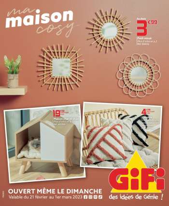 Catalogue GiFi - 21/02/2023 - 01/03/2023.
