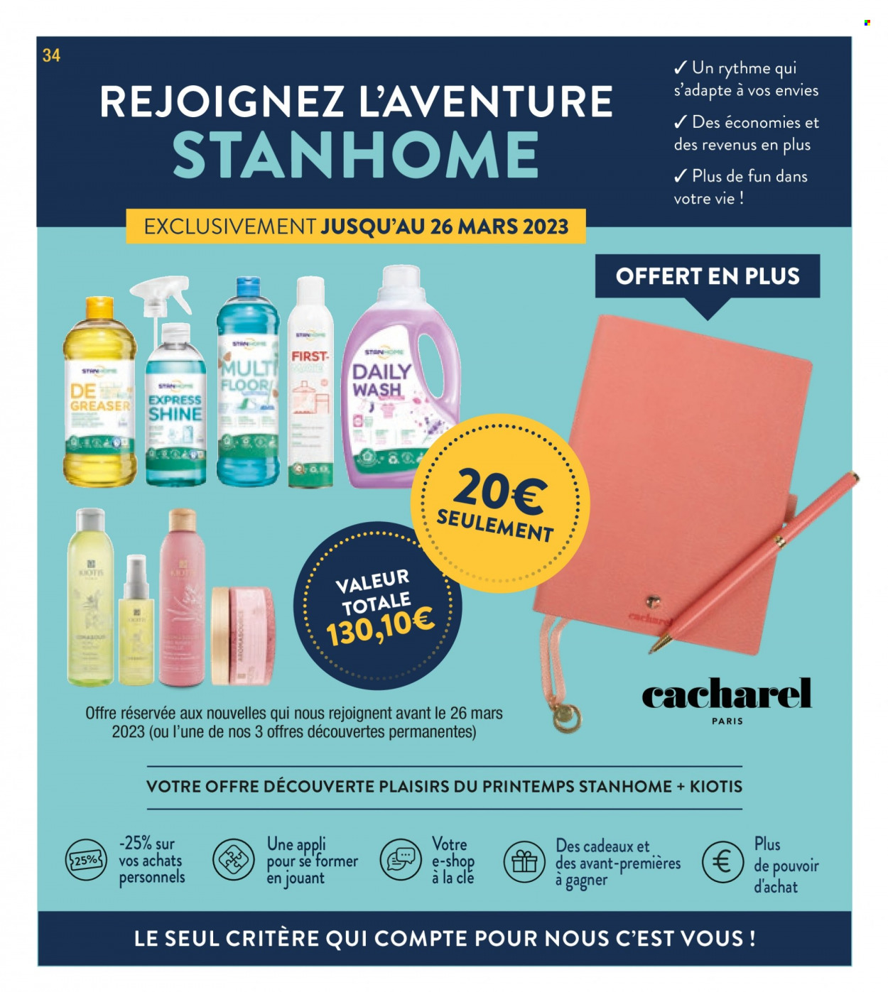 Catalogue Stanhome - 20/02/2023 - 12/03/2023. Page 34