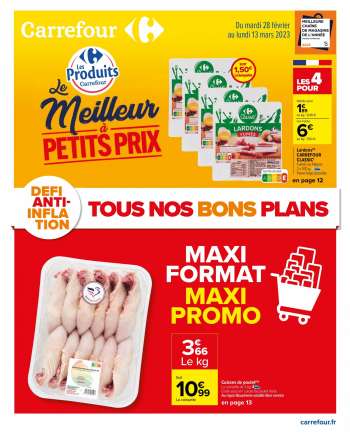 Catalogue Carrefour Hypermarchés - 28/02/2023 - 13/03/2023.