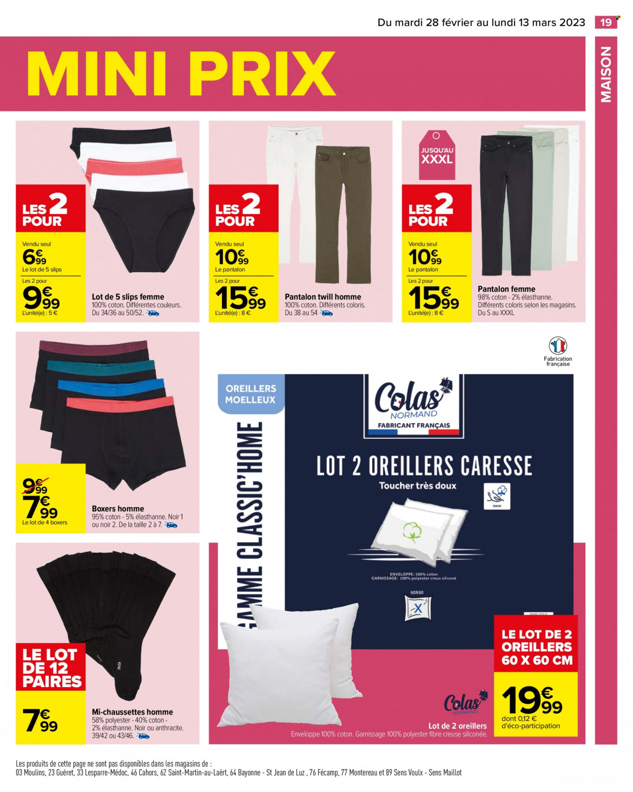 Catalogue Carrefour Hypermarchés - 28/02/2023 - 13/03/2023. Page 21