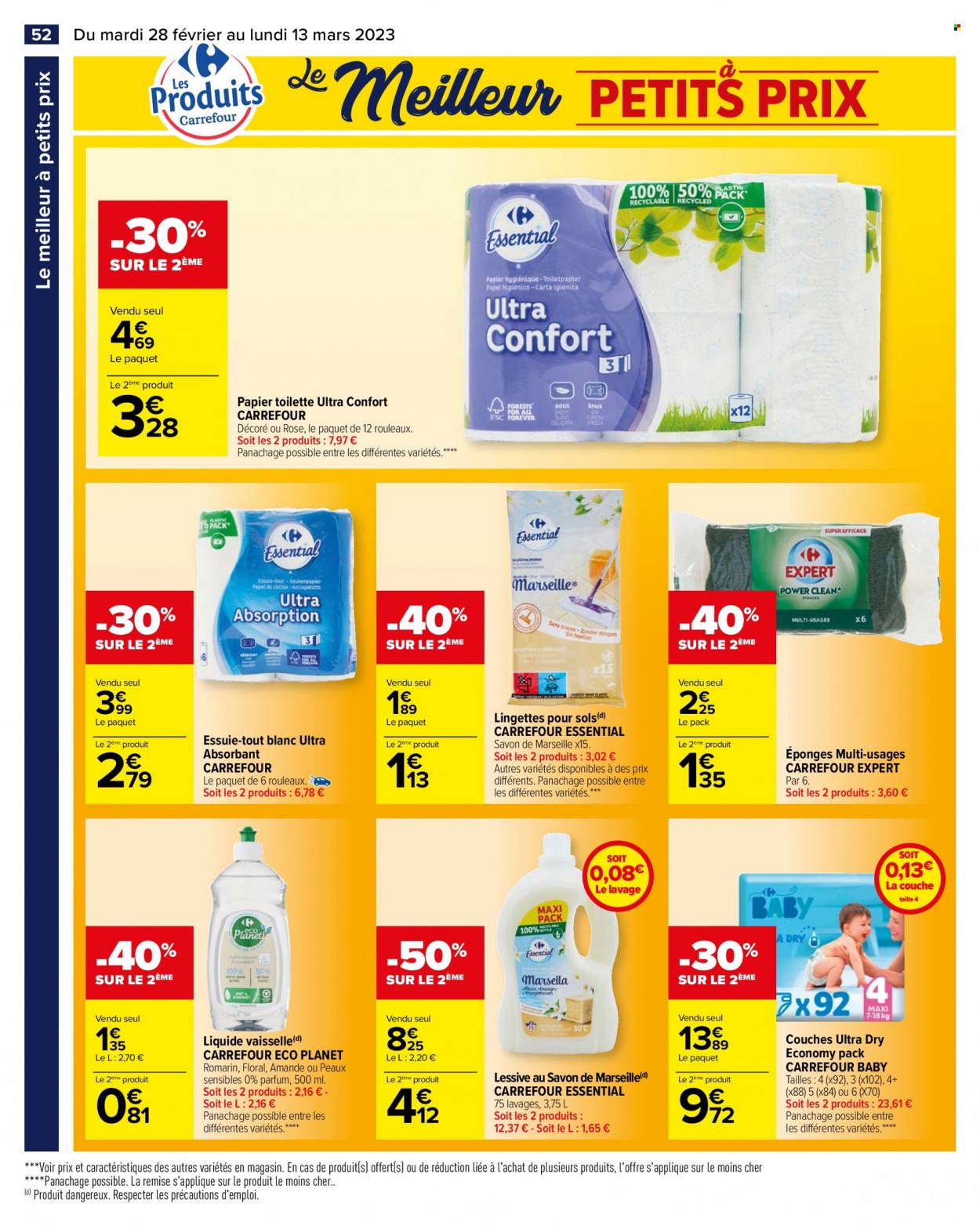 Catalogue Carrefour Hypermarchés - 28/02/2023 - 13/03/2023. Page 54