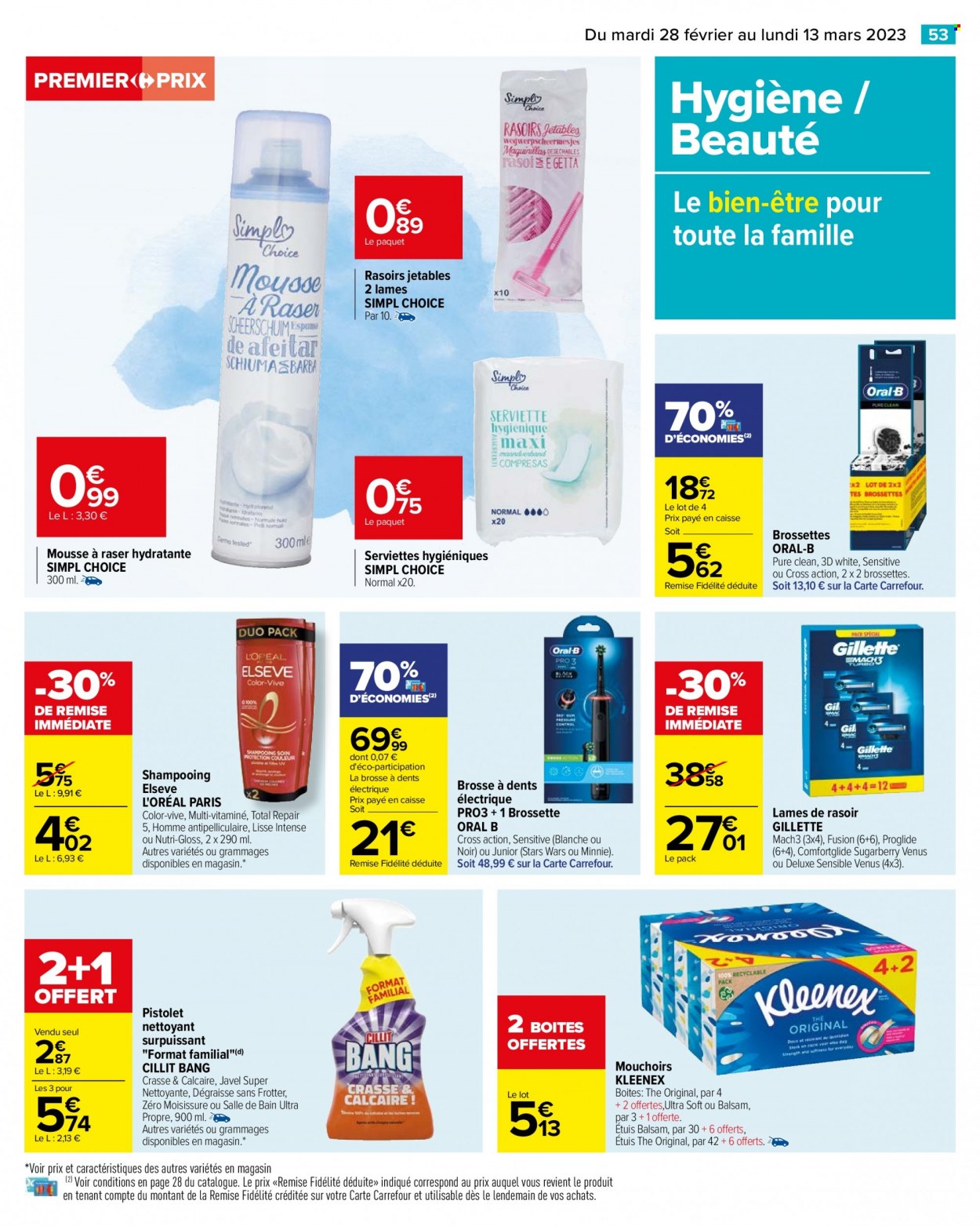 Catalogue Carrefour Hypermarchés - 28/02/2023 - 13/03/2023. Page 55