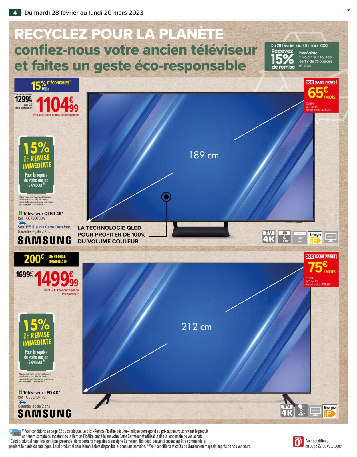 Catalogue Carrefour Hypermarchés - 28/02/2023 - 20/03/2023. Page 4