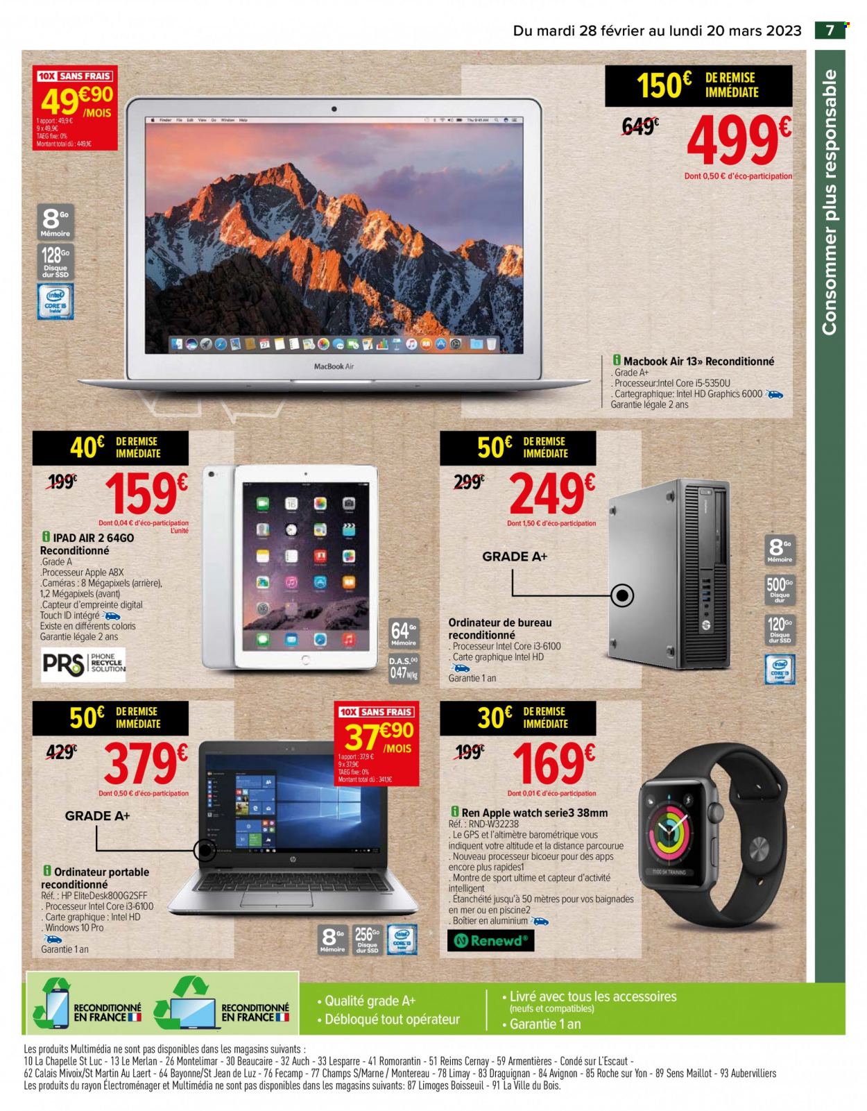 Catalogue Carrefour Hypermarchés - 28/02/2023 - 20/03/2023. Page 7