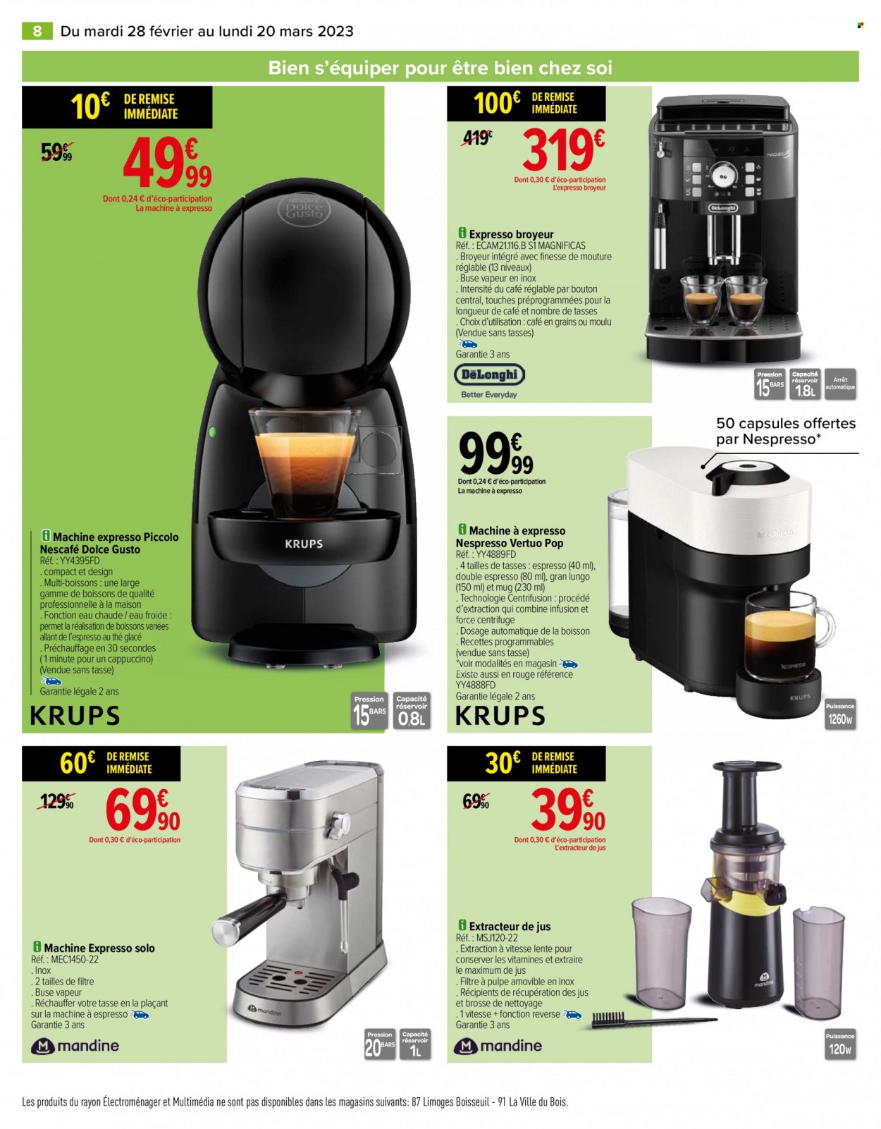 Catalogue Carrefour Hypermarchés - 28/02/2023 - 20/03/2023. Page 8