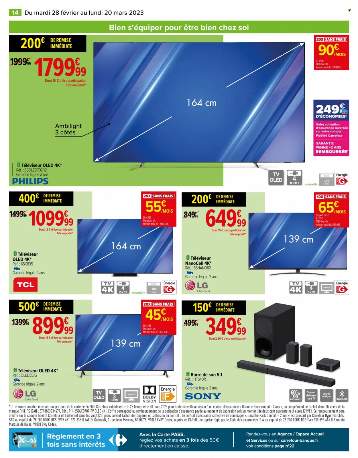 Catalogue Carrefour Hypermarchés - 28/02/2023 - 20/03/2023. Page 14