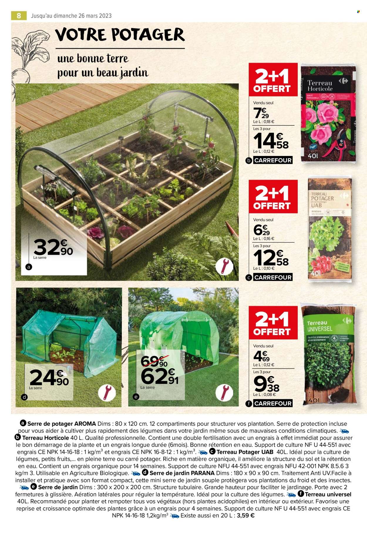 Catalogue Carrefour Market - 28/02/2023 - 26/03/2023. Page 8