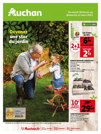 Catalogue Auchan - 28/02/2023 - 12/03/2023.