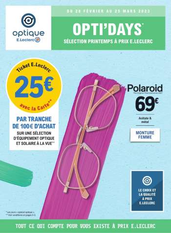 Catalogue E.Leclerc - 28/02/2023 - 25/03/2023.