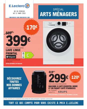 Catalogue E.Leclerc - 28/02/2023 - 11/03/2023.
