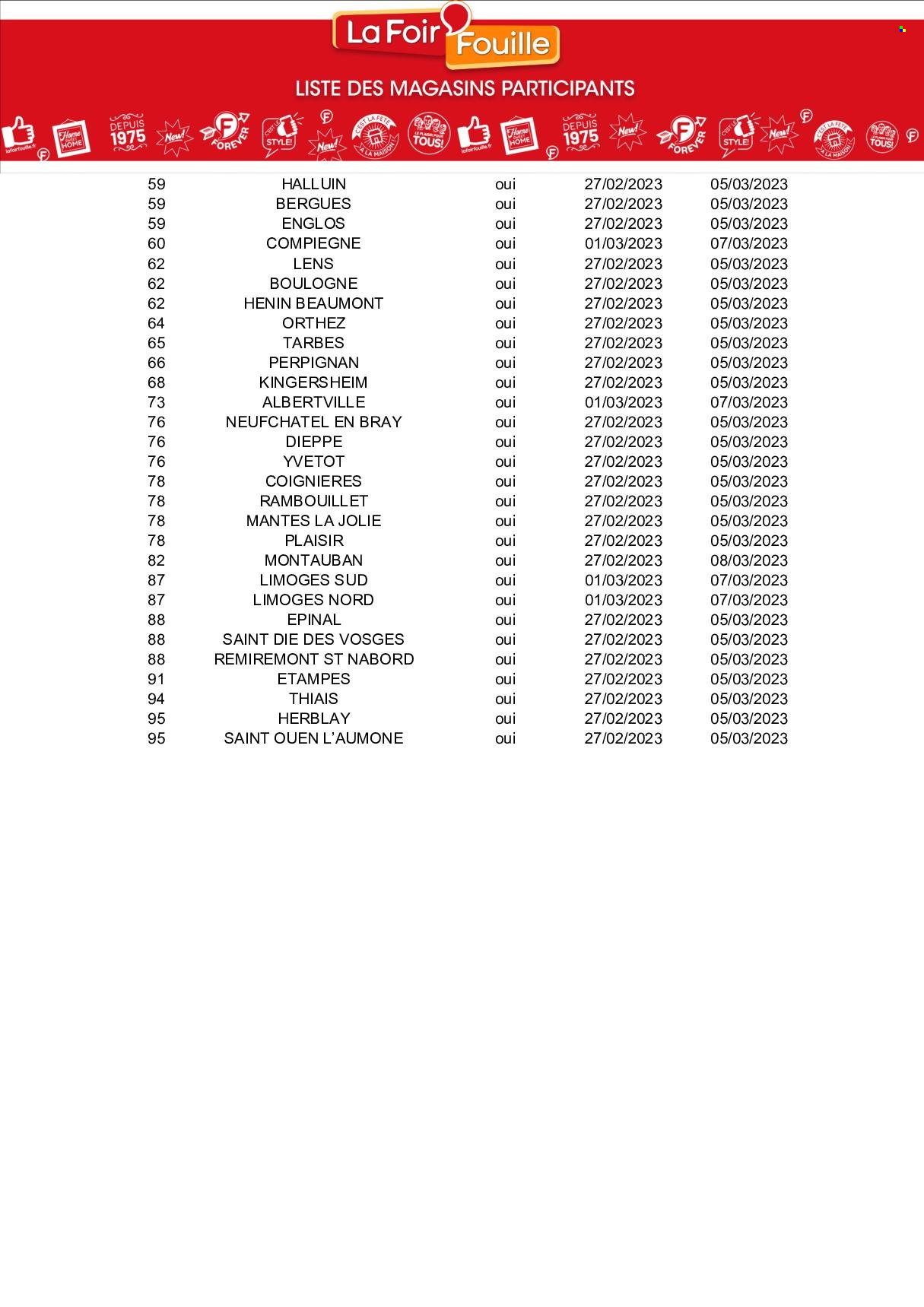 Catalogue La Foir'Fouille - 27/02/2023 - 05/03/2023. Page 18