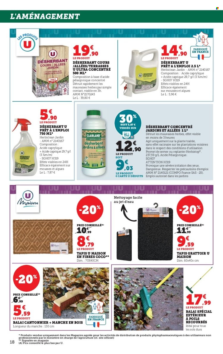 Catalogue SUPER U - 28/02/2023 - 12/03/2023. Page 18