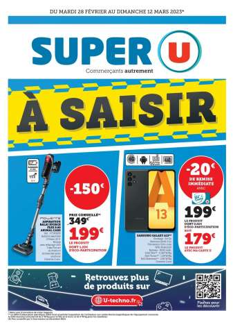 Catalogue SUPER U - 28/02/2023 - 12/03/2023.