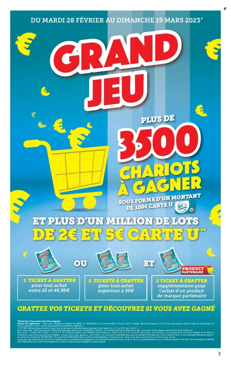 Catalogue SUPER U - 28/02/2023 - 12/03/2023. Page 3
