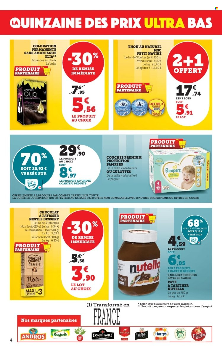 Catalogue SUPER U - 28/02/2023 - 12/03/2023. Page 4