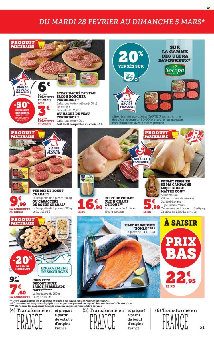 Catalogue SUPER U - 28/02/2023 - 12/03/2023. Page 21