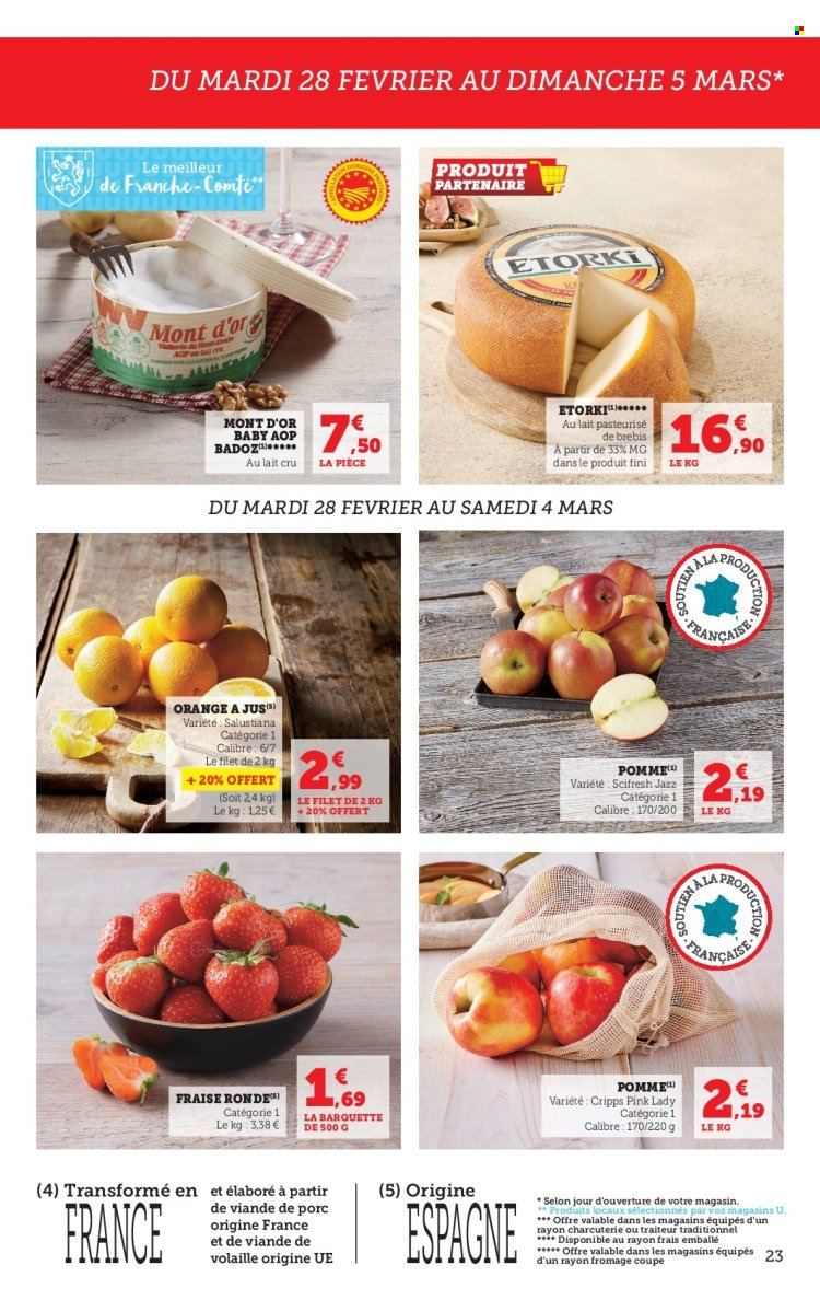 Catalogue SUPER U - 28/02/2023 - 12/03/2023. Page 23
