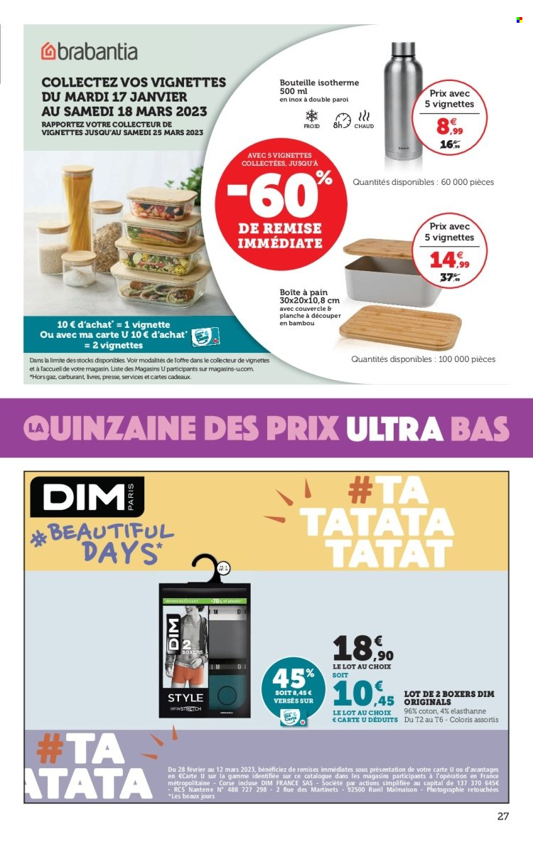 Catalogue SUPER U - 28/02/2023 - 12/03/2023. Page 27