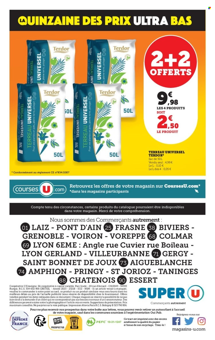 Catalogue SUPER U - 28/02/2023 - 12/03/2023. Page 28