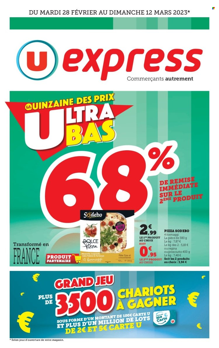 Catalogue U express - 28/02/2023 - 12/03/2023. Page 1