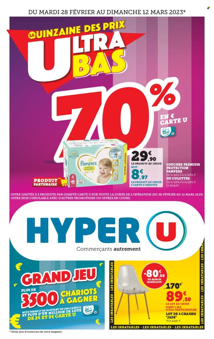 Catalogue HYPER U - 28/02/2023 - 12/03/2023. Page 1