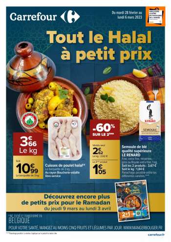 Catalogue Carrefour Hypermarchés - 28/02/2023 - 06/03/2023.
