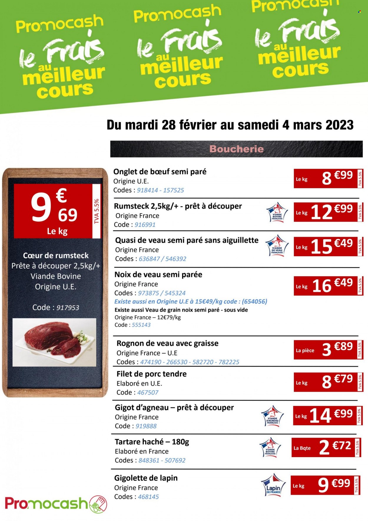 Catalogue Promocash - 28/02/2023 - 04/03/2023. Page 1