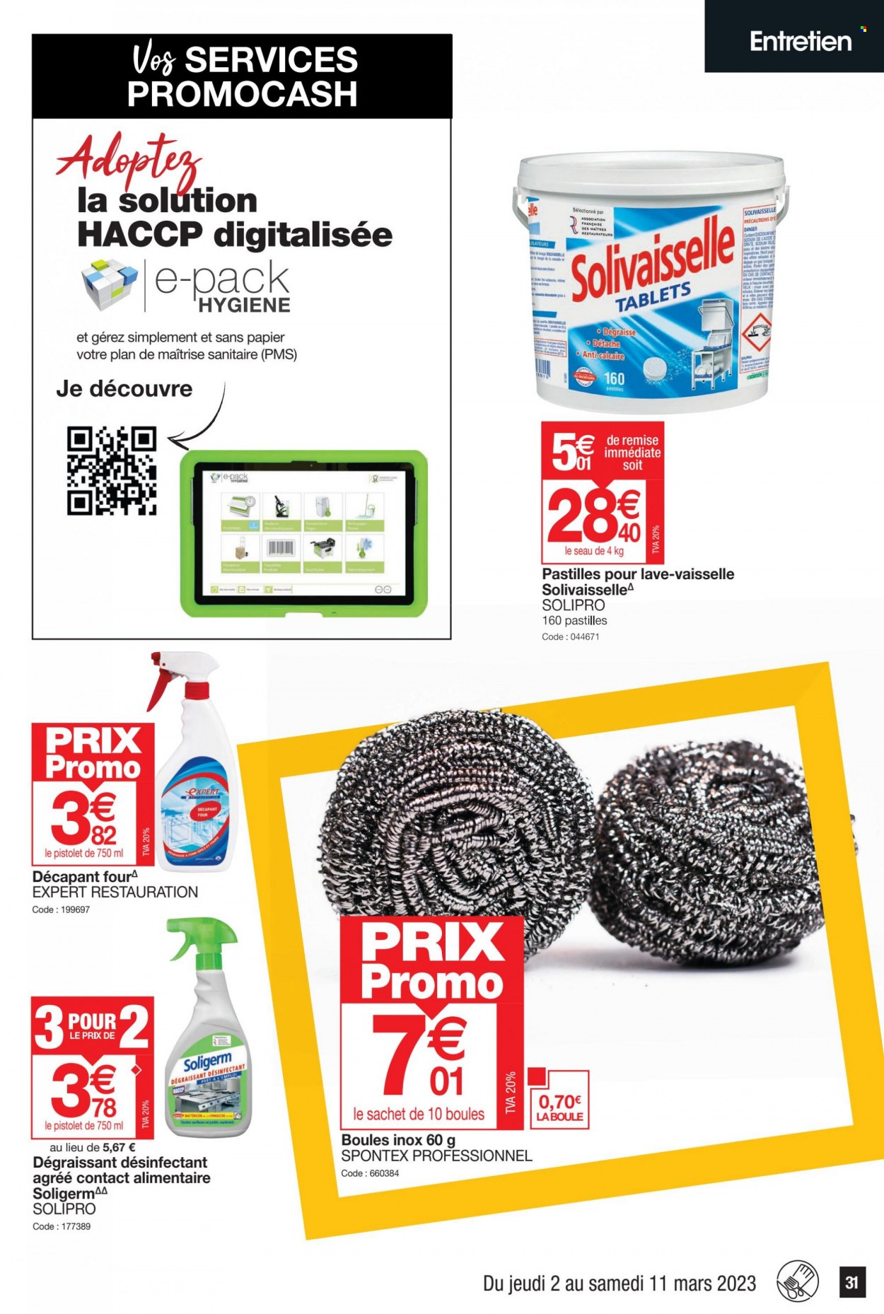 Catalogue Promocash - 02/03/2023 - 11/03/2023. Page 31