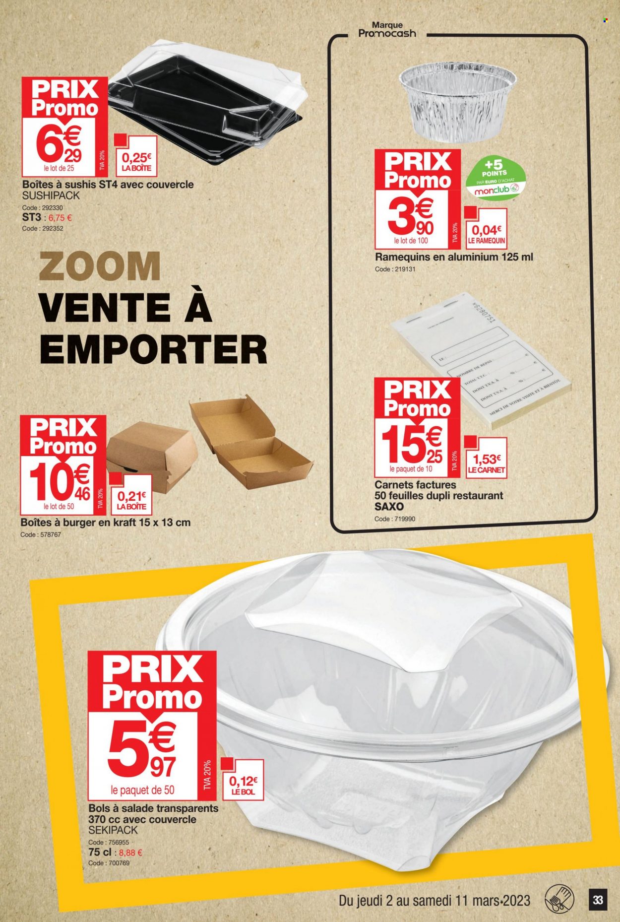 Catalogue Promocash - 02/03/2023 - 11/03/2023. Page 33