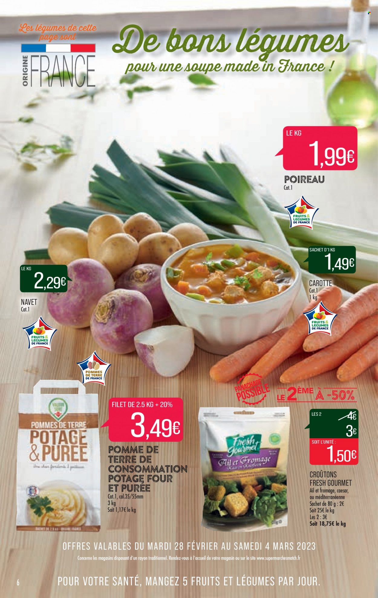 Catalogue Supermarché Match - 28/02/2023 - 05/03/2023. Page 6
