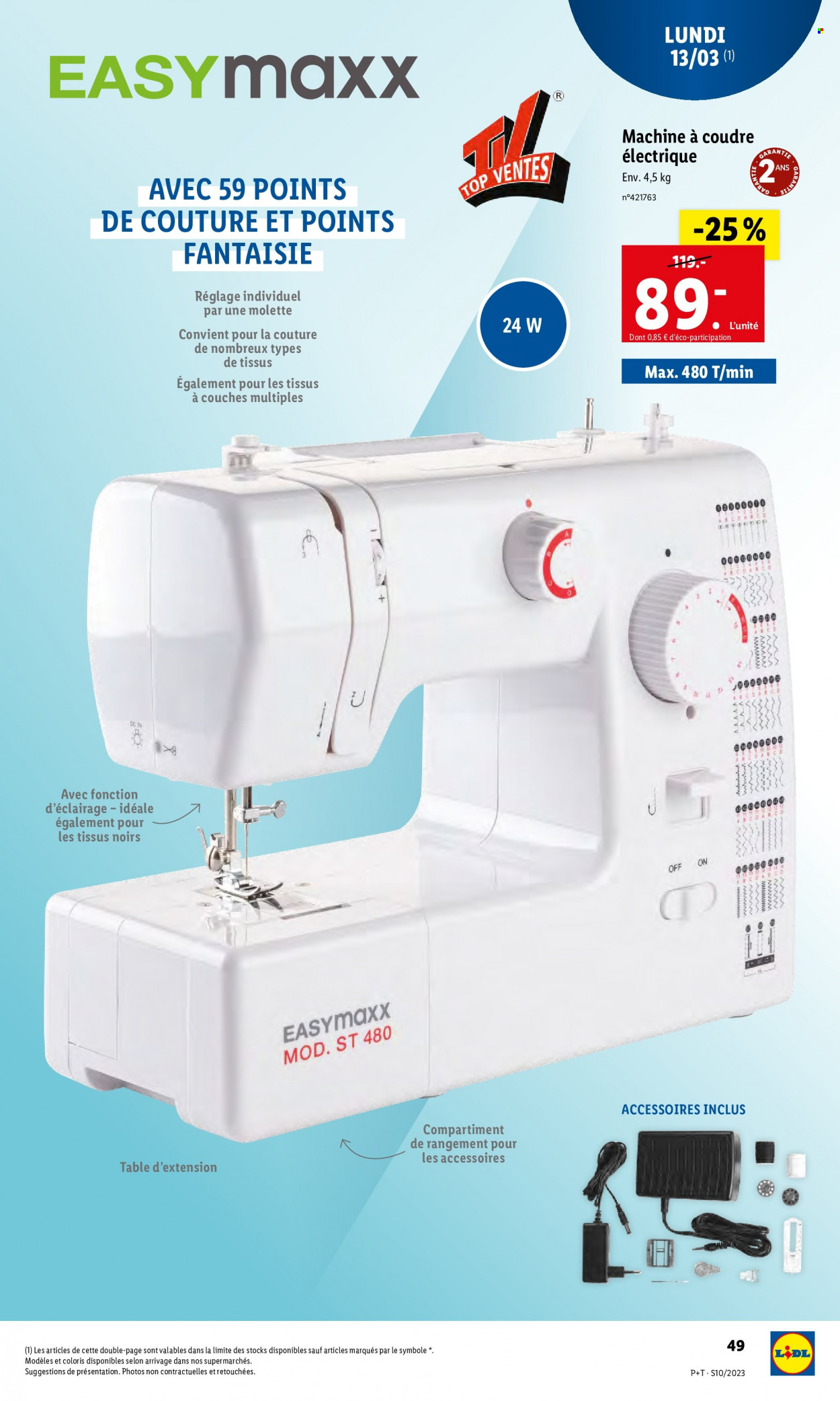 Catalogue Lidl - 08/03/2023 - 14/03/2023. Page 53