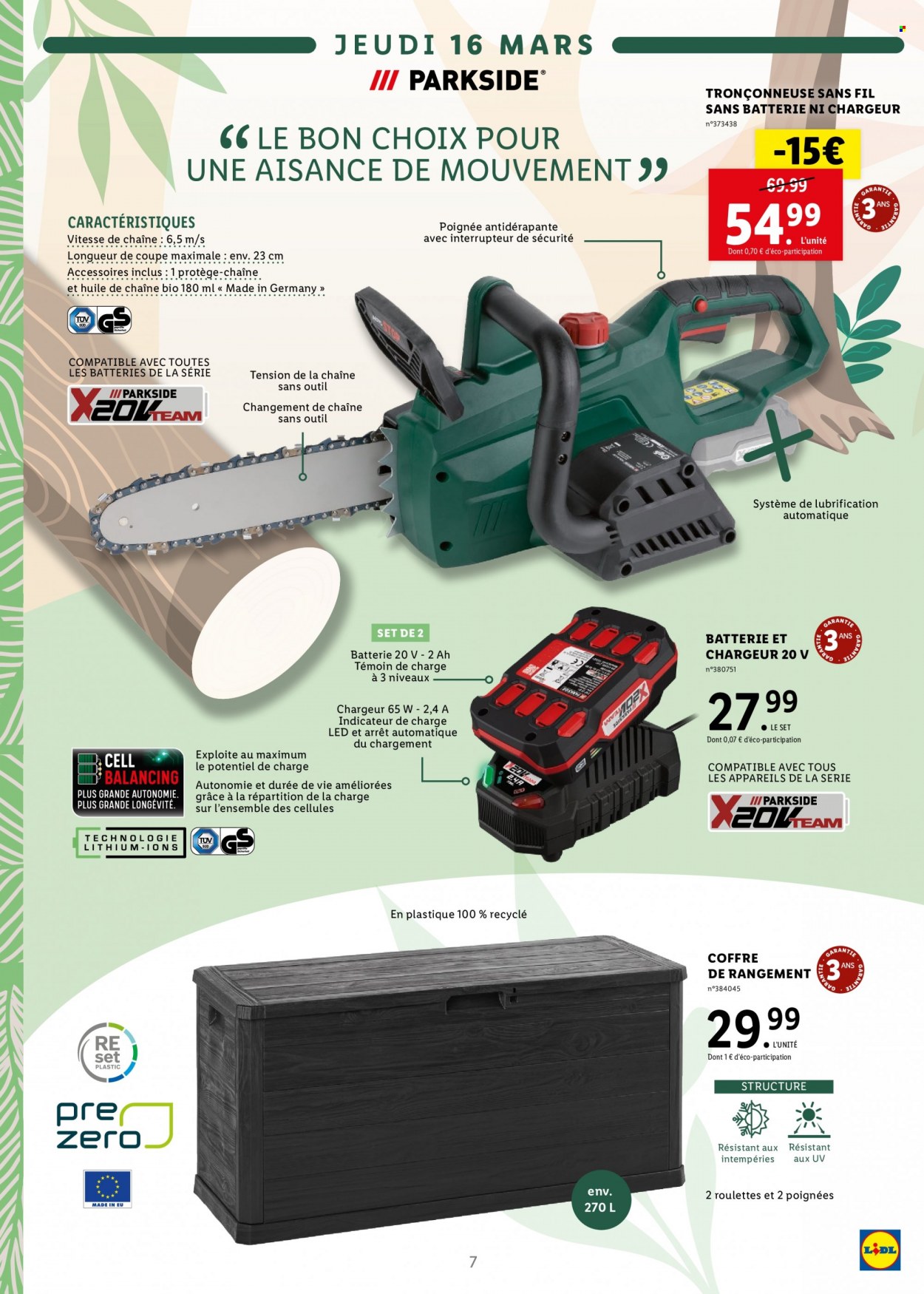Catalogue Lidl - 16/03/2023 - 27/03/2023. Page 7