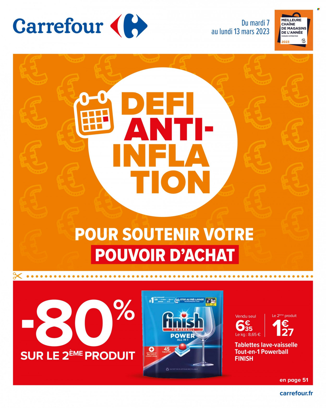 Catalogue Carrefour Hypermarchés - 07/03/2023 - 13/03/2023. Page 1